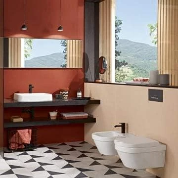 Villeroy & Boch Pakabinamas klozetas su soft close dangčiu Villeroy 4694HR01