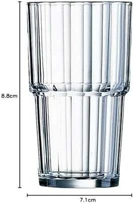 Szklanka niska Arcoroc NORVEGE grūdintas stiklas 200 ml - komplektas 6 vnt.