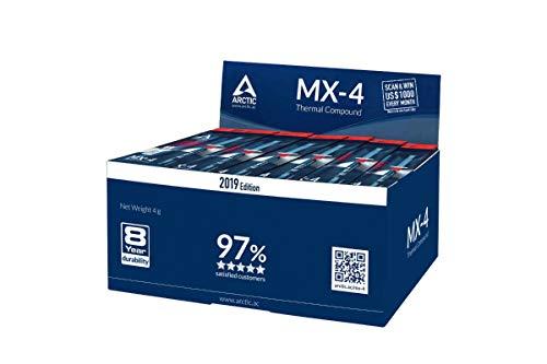 Arctic MX-4 (4 g) – didelio efektyvumo terminė pasta – 8,5 W/m·K – 2,5 g/cm³ – 4 g – 32 mm – 21 mm – 159 mm