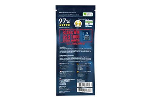 Arctic MX-4 (4 g) – didelio efektyvumo terminė pasta – 8,5 W/m·K – 2,5 g/cm³ – 4 g – 32 mm – 21 mm – 159 mm