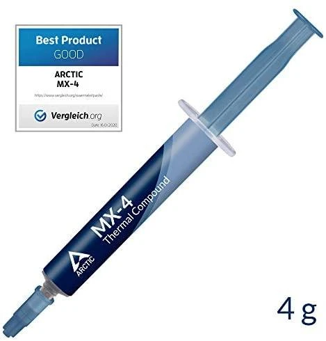 Termopasta ARCTIC MX-4, 4g, mėtų
