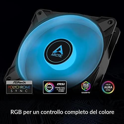 Arctic Cooling ARCTIC F12 PWM PST - 120 mm PWM korpuso ventiliatorius