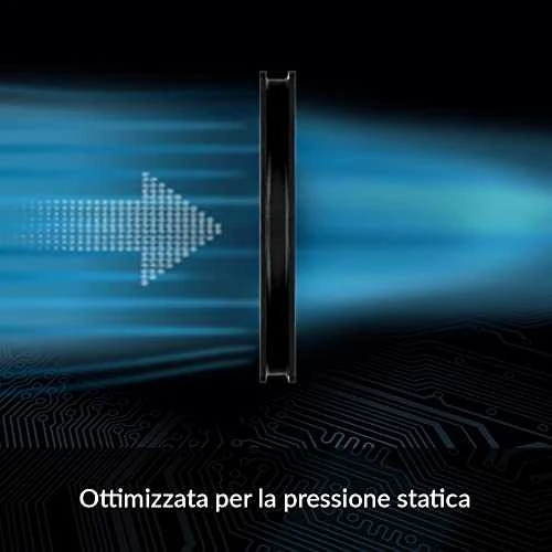 ARCTIC P14 SLIM PWM PST korpuso ventiliatorius, 4-pin, 140mm, siauras, juodas