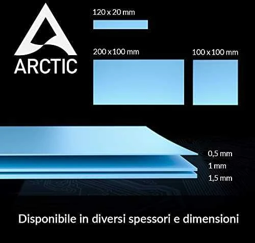 Termo padas ARCTIC TP-3 200x100x0.5mm, 2 vnt.