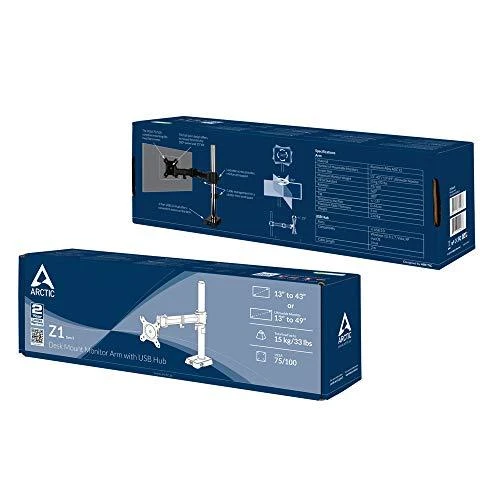 Laikiklis ARI ARCTIC Z1 (Gen 3) 124,5 cm (49") Juoda