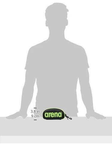 Arena Goggle Case lasikotelo Blk Sidabrinis