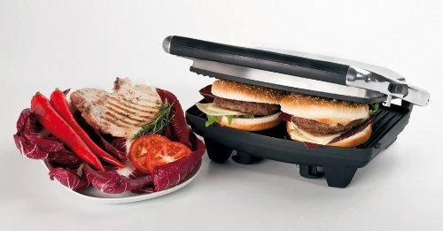 Sumuštinių keptuvas Ariete Toast & Grilis Slim 1911 sidabrinė
