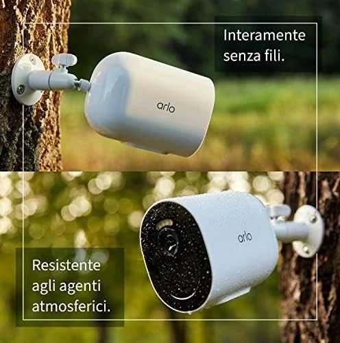 Arlo Go 2 apsaugos kamera, baltos spalvos (VML2030-100EUS)