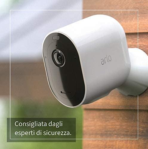 Google Arlo Pro 3 2K QHD camera set of 4 juodas