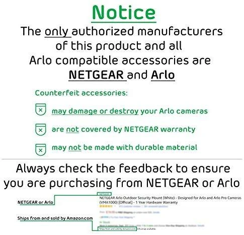Netgear Arlo VMA1000-10000S Reguliuojamas sieninis laikiklis Netgear