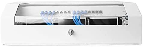 „Assmann Electronic DIGITUS“ sieninė spinta, 19 colių plona, 5U montavimo parinktis, 2U vertikali, 3U horizontali, pilka RAL7035