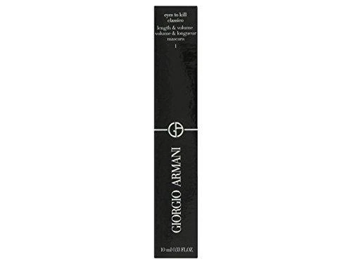 Armani Eyes To Kill Classico Blakstienų tušas #01/Length & volume, 10 ml