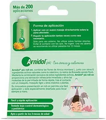 Tepalas po įkandimų Arnidol Roll-On, 30 ml