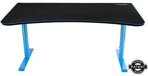 Žaidimų stalas Arozzi Arena Gaming Desk, Reguliuojamo aukščio 710-810mm, Mėlynas