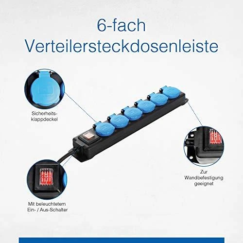 Elektrinis ilgiklis AS-Schwabe H07RN-F 3G1,5; 1,5 m