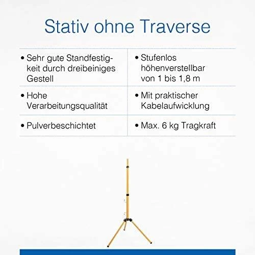 Trikojis stovas šviestuvams AS-Schwabe 46750