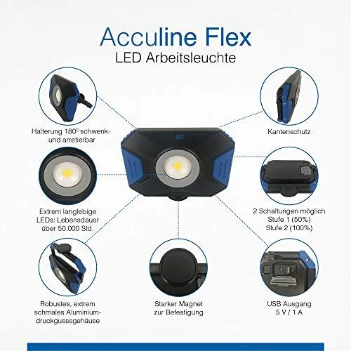 Akumuliatorinis LED šviestuvas AS-SCHWABE Acculine Flex 20W