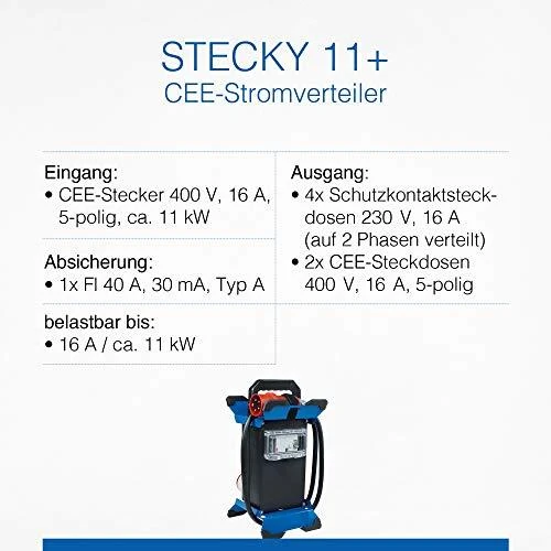 Elektros paskirstymo dėžė AS-SCHWABE Stecky 11+