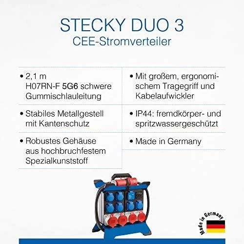 Energijos dėžutė AS-Schwabe Stecky DUO 3
