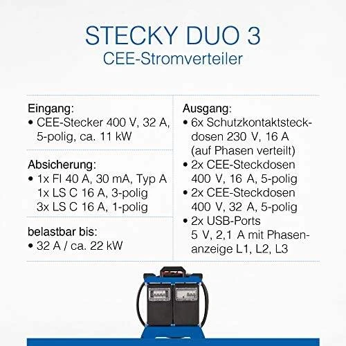 Energijos dėžutė AS-Schwabe Stecky DUO 3
