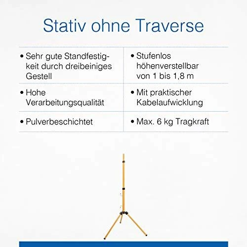 Tripod stand AS-SCHWABE 1.0-1.8m | AS-Schwabe