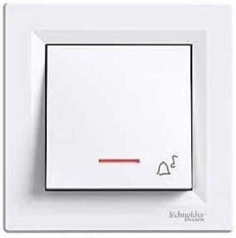 Schneider Electric Lengvas skambutis mygtukas Asfora balta - EPH1700121