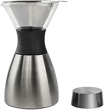 ASB Asobu PourOver Kavos gaminimo šaltuoju būdu aparatas Juoda, Sidabras