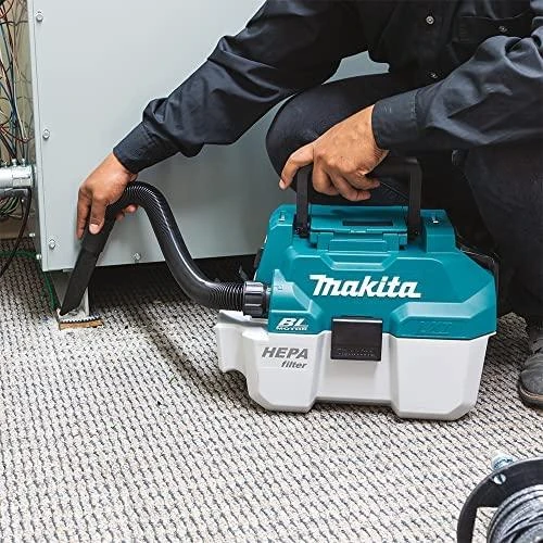 Makita DVC750LZ Akumuliatorinis dulkių siurblys 18V Li-ion; HEPA; Be akumuliatorių ir kroviklio!