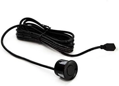 Parkavimo pagalbos sistema su garso signalu, 4 sidabro spalvos jutikliai 22 mm AMIO-01021