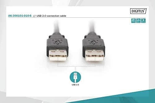 Assmann Electronic Assmann USB 2.0 jungties laidas