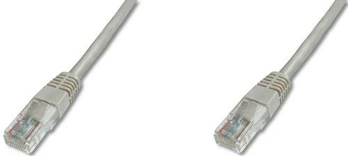 Assmann Electronic DIGITUS CAT 5e U-UTP patch kabelis PVC AWG 26/7 ilgio 15m spalvotas pilkas