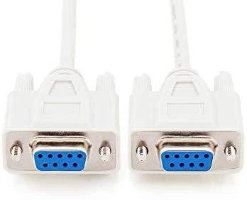 Assmann Electronic ASSMANN nuoseklusis kabelis 3m 2x DSUB 9 smėlio spalvos priskyrimas 1:1 AWG26