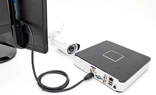 Kabelis Digitus HDMI - HDMI 1m juoda (DB- 330123- 010- S)
