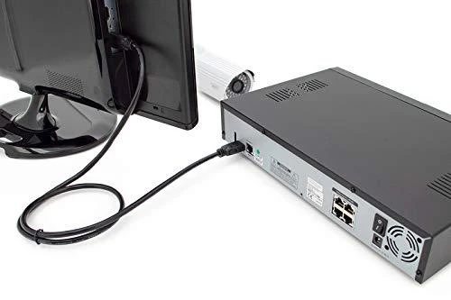 Kabelis Digitus HDMI - HDMI 1m juoda (DB- 330123- 010- S)
