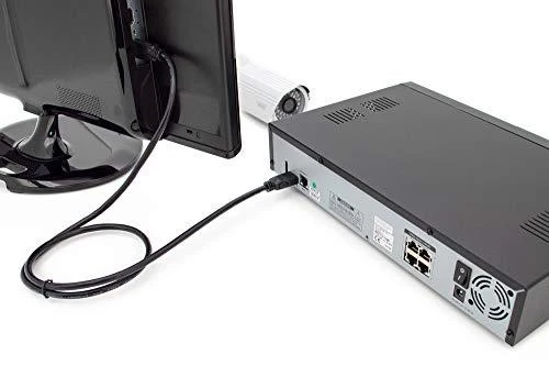 Assmann Electronic „Digitus“ didelės spartos HDMI su Ethernet prijungimo kabeliu | DB-330123-020-S | 2 m