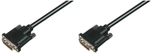 Assmann Electronic ASSMANN DVI prijungimo kabelis DVI(24+1) M/M 2.0m DVI-D Dual Link bl