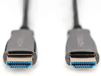 Assmann Electronic ASSMANN HDMI AOC Hibridinio pluošto jungties kabelis Tipas AM/M 10m UHD 8K60Hz CE auksinis bl