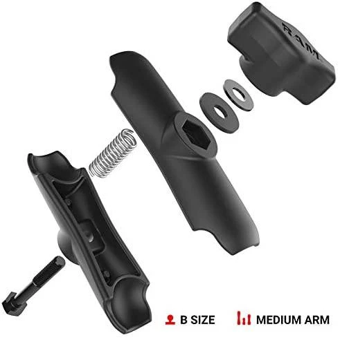 3,69 colio RAM Mount Ram Mount - RAM-B-201U