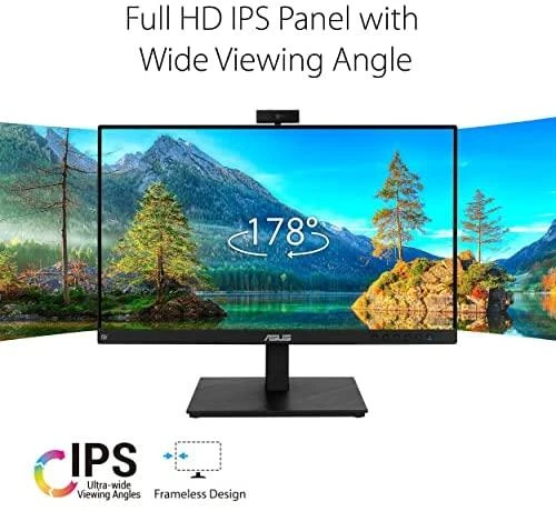 Monitorius ASUS BE24EQSK vaizdo konferencijos 23,8 colio WLED IPS FHD 1920x1080 16:9 1000:1 300cd/m2 internetinė kamera Mic 1xHDMI 1xDP