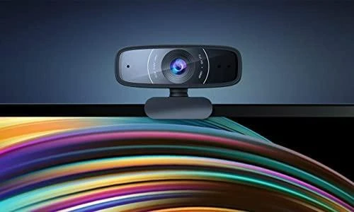 Internetinė kamera ASUS Webcam C3, 1080p FHD, 30 fps, 360° sukimosi mechanizmas