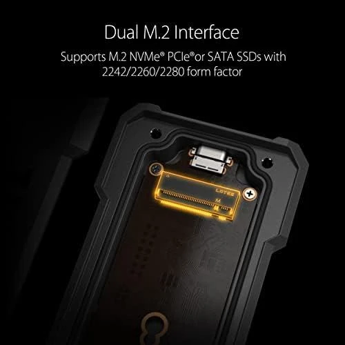 ASUS TUF Gaming A1 techninė M.2 jungties detalė