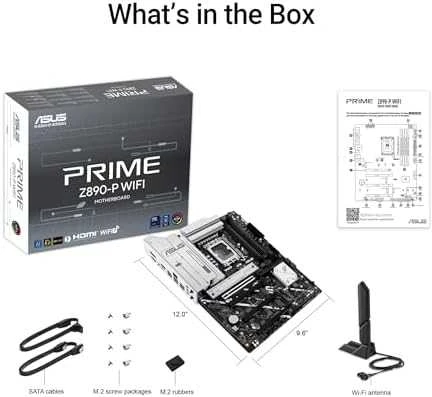 Pagrindinė plokštė ASUS PRIME Z890-P WIFI LGA1851 DDR5 ATX MB