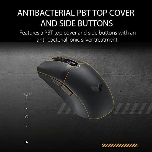 ASUS Pelė žaidimams ASUS TUF Gaming M4 - Wireless - Juodas