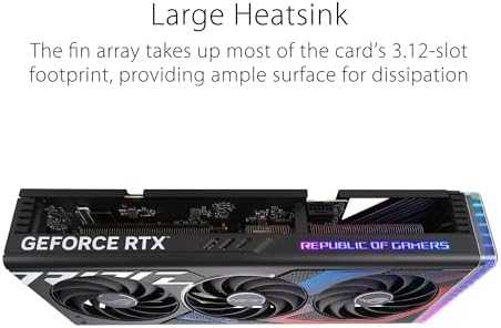Vaizdo plokštė ASUS ROG Strix GeForce RTX 4070 Ti SUPER 16GB GDDR6X OC Edition