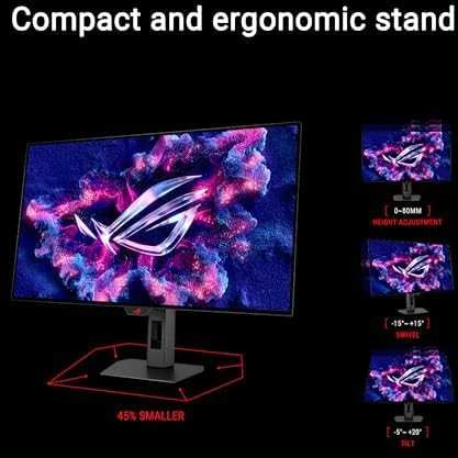 Monitorius Asus ROG Strix OLED XG32UCWG | 31.5" | 16:9 | 3840 x 2160 | 165 Hz (90LM0BX0-B01371)