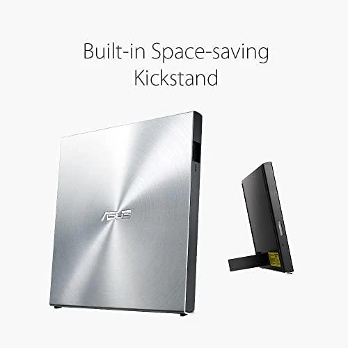 Asus | SDRW-08U5S-U | Sąsaja USB 2.0 | DVD±RW | CD skaitymo greitis 24 x | CD įrašymo greitis 24 x | Metalinis | Užrašų knygelė