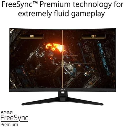 Monitorius ASUS TUF Gaming VG328H1B 31.5inch/FHD/165Hz/FreeSync Premium/ 1ms/ Curved