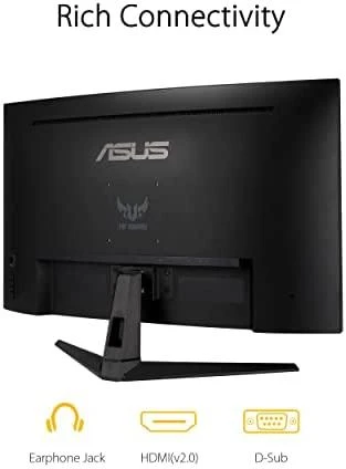 Monitorius ASUS TUF Gaming VG328H1B 31.5inch/FHD/165Hz/FreeSync Premium/ 1ms/ Curved
