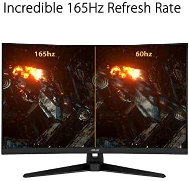 Monitorius ASUS TUF Gaming VG328H1B 31.5inch/FHD/165Hz/FreeSync Premium/ 1ms/ Curved