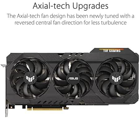 Vaizdo plokštė ASUS TUF-RTX3070TI-O8G-GAMING 8GB GDDR6X 2xHDMI 2.1 3xDP 1.4a